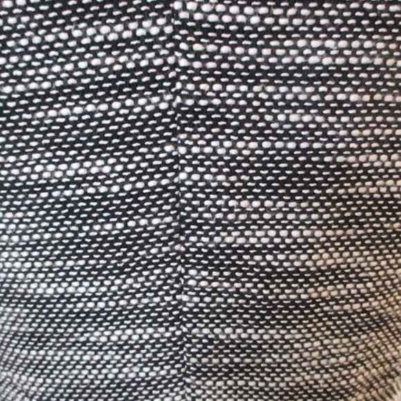 Banana Republic Women's Sleeveless V-Neck Dress, Black & White Tweed, Size 14 - Picture 4 of 9